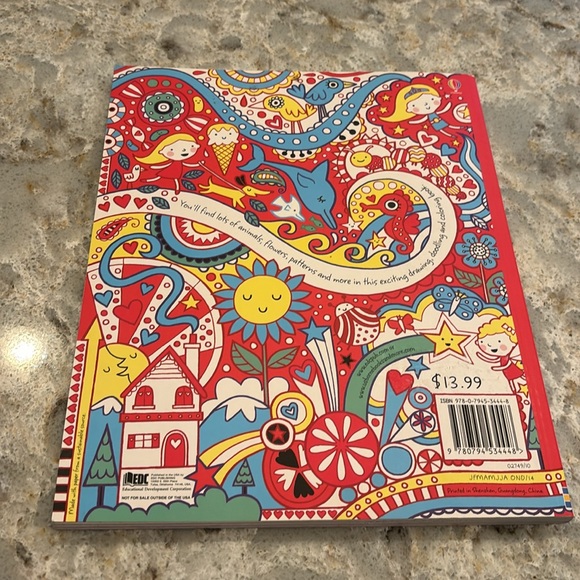 The Usborne Red book of Drawing, doodling and coloring. - Picture 2 of 5